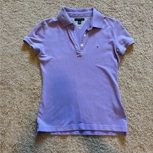 Tommy Hilfiger Women's Purple Polo Shirt